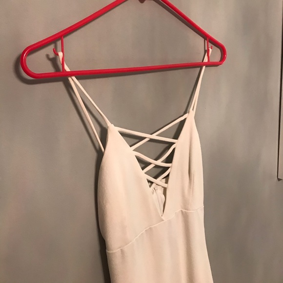 White Midi Dress - Picture 3 of 3